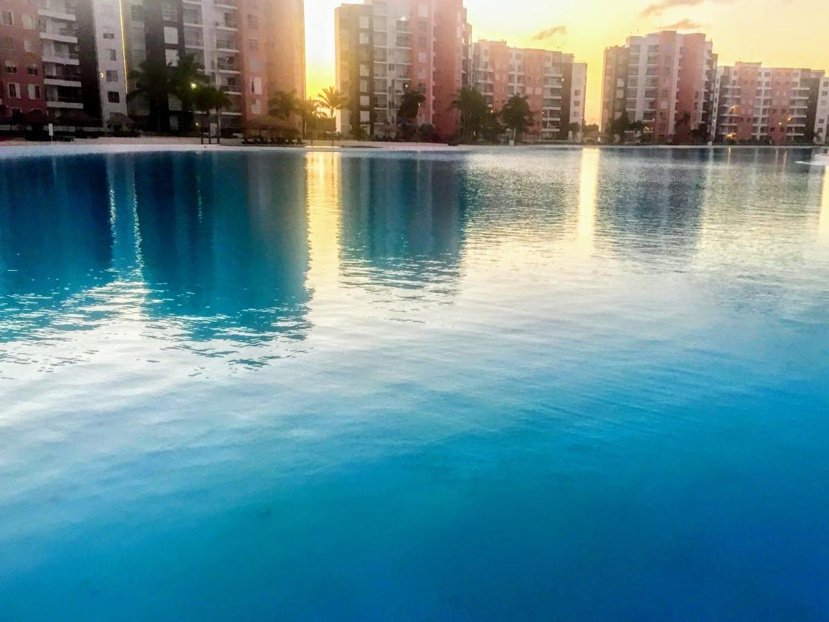 Escape Al Caribe Con Una Vista Impresionante En Pilarita'S Dream Lagoons Cancún Extérieur photo