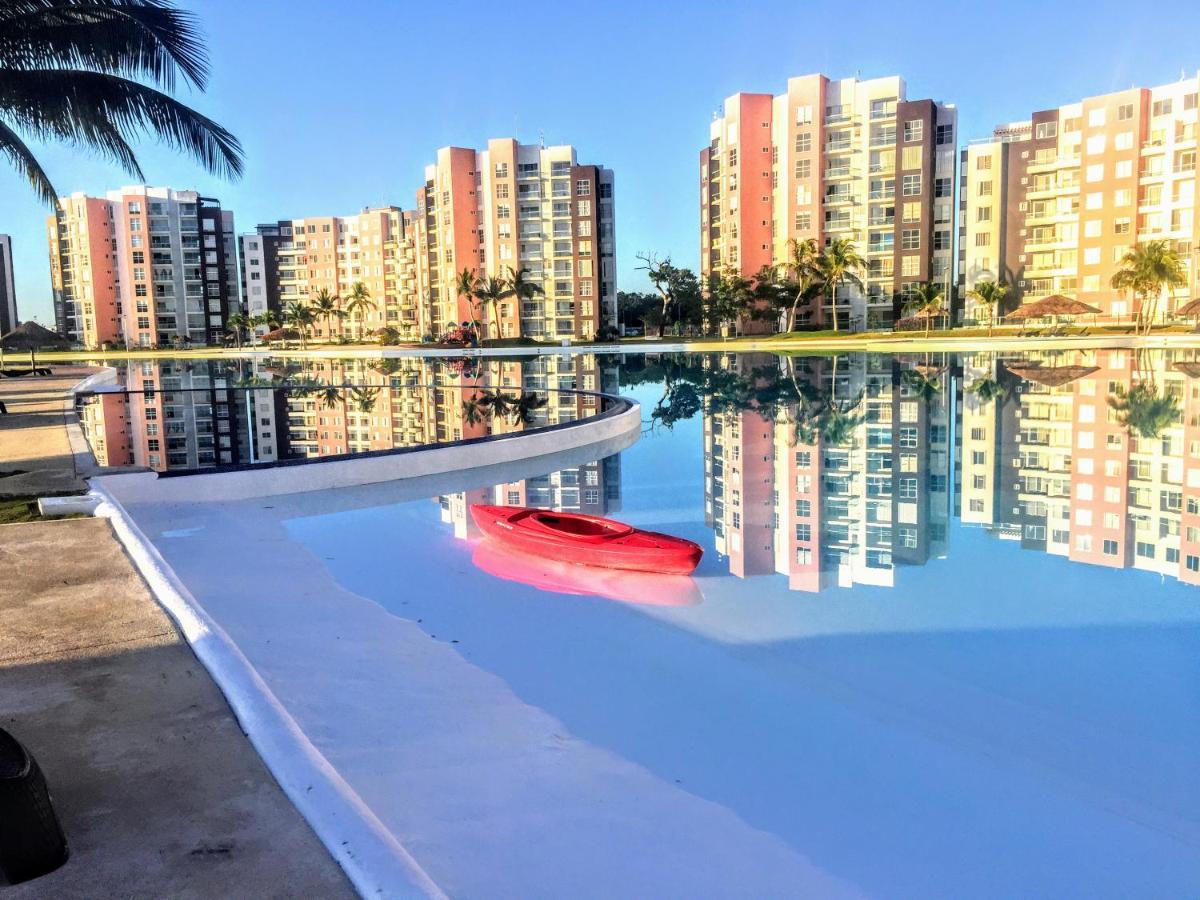 Escape Al Caribe Con Una Vista Impresionante En Pilarita'S Dream Lagoons Cancún Extérieur photo