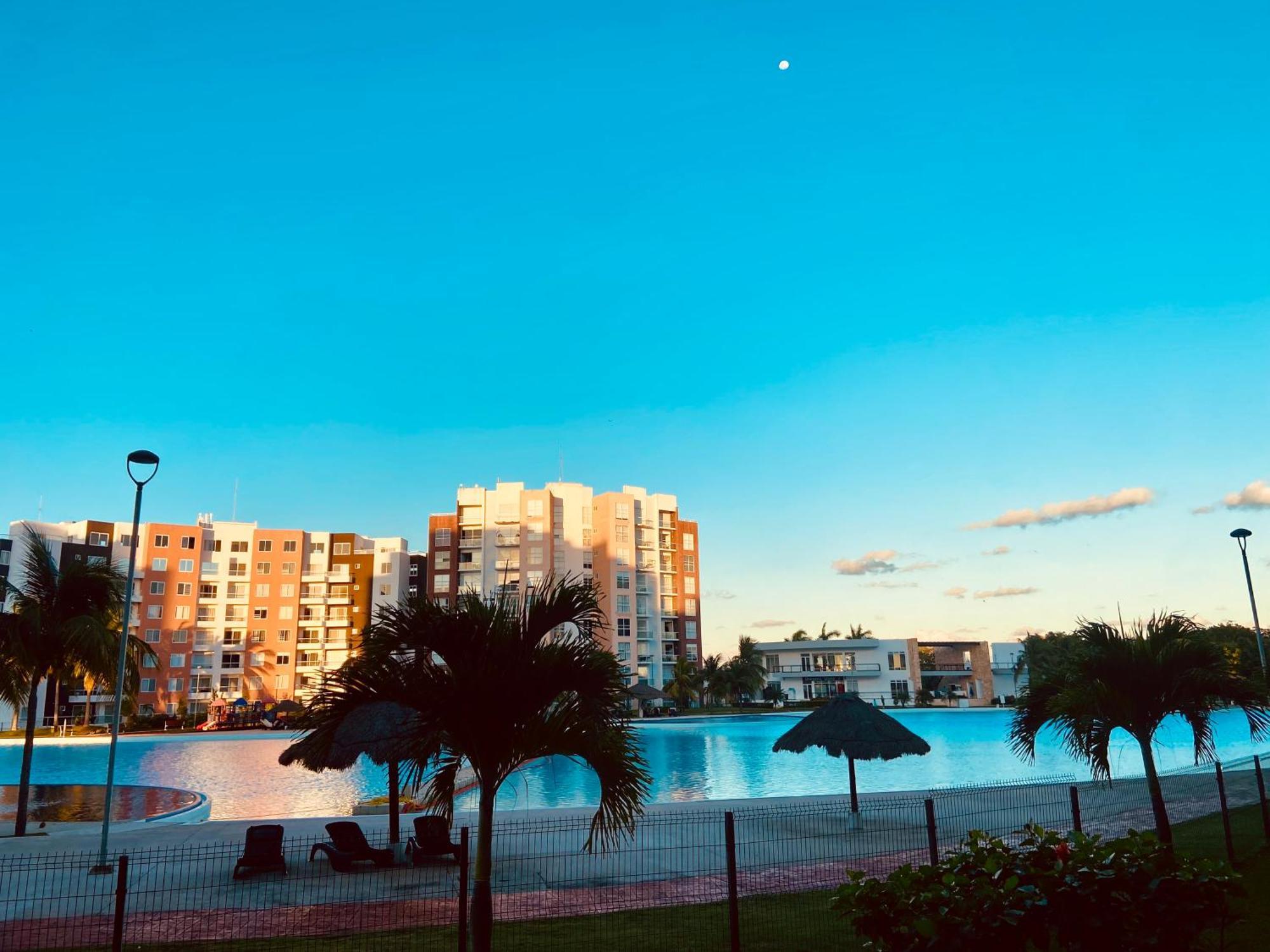 Escape Al Caribe Con Una Vista Impresionante En Pilarita'S Dream Lagoons Cancún Extérieur photo