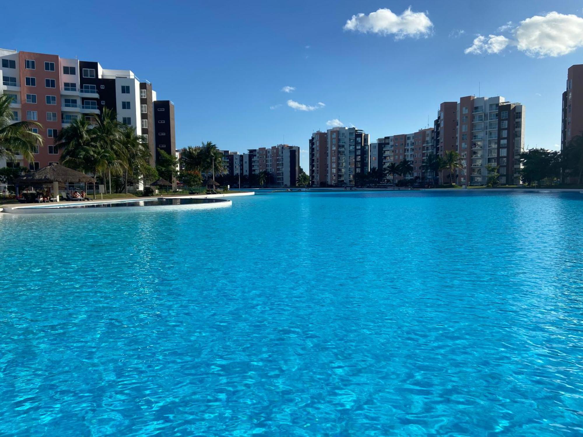Escape Al Caribe Con Una Vista Impresionante En Pilarita'S Dream Lagoons Cancún Extérieur photo