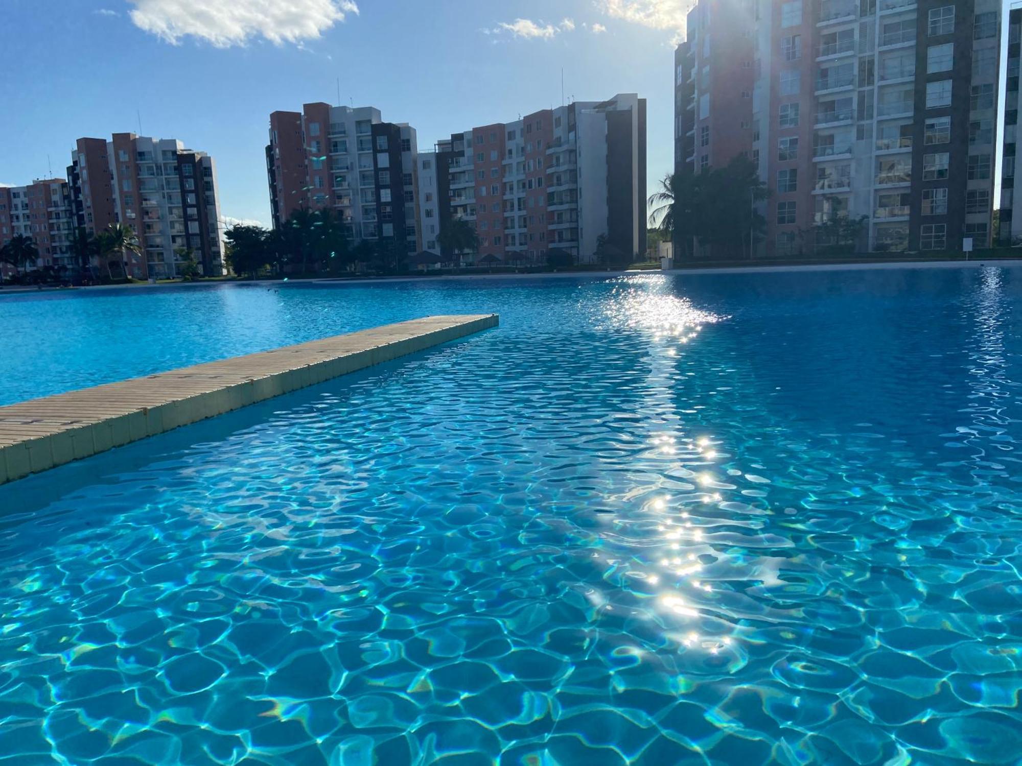 Escape Al Caribe Con Una Vista Impresionante En Pilarita'S Dream Lagoons Cancún Extérieur photo